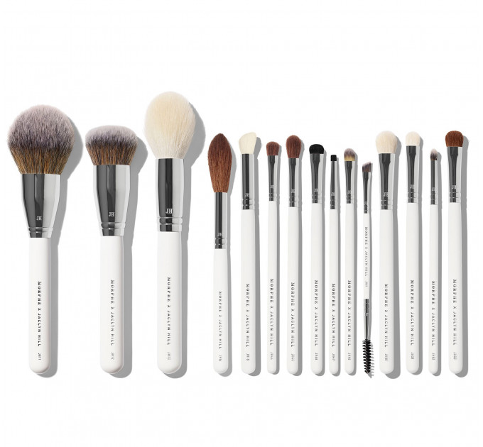 Набор кистей для макияжа Morphe X Jaclyn Hill The Master Remix Collection 15 шт